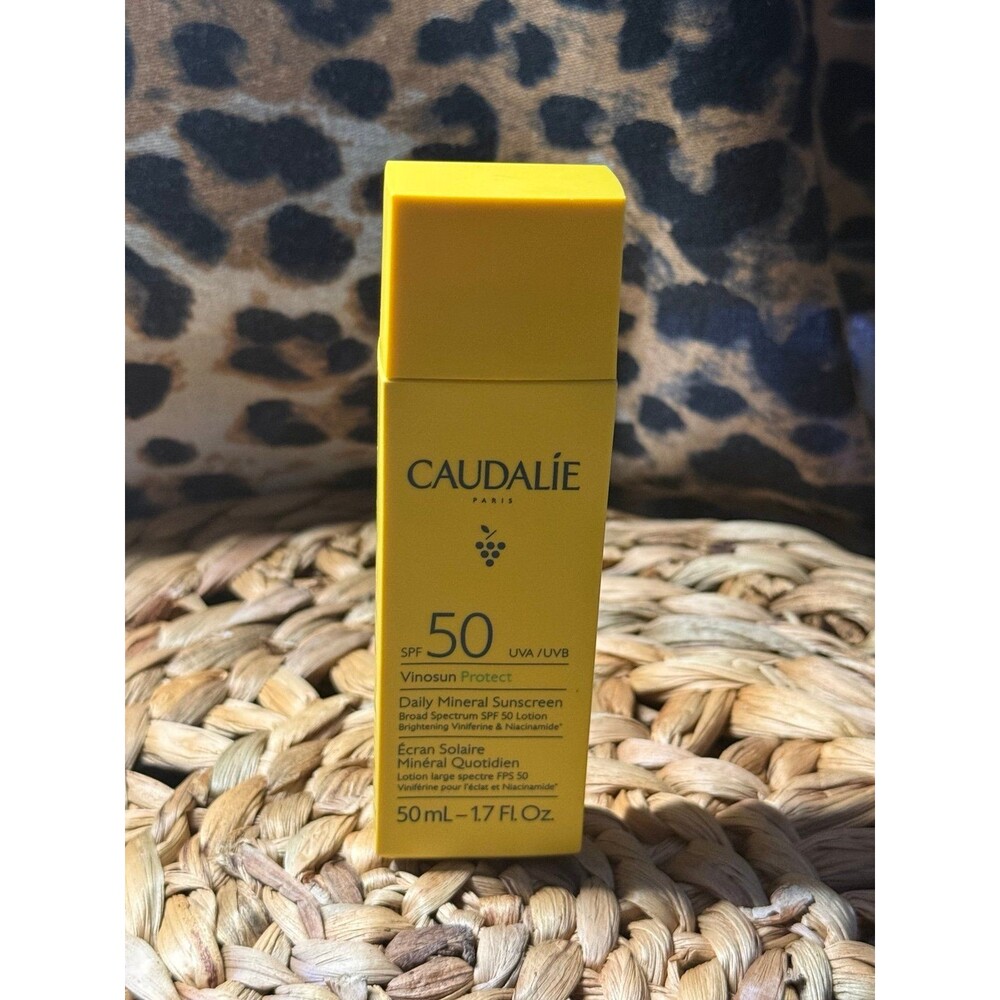 Caudalie Vinosun Protect Brightening Mineral Sunscreen SPF 50/Exp 2028/50ml/NWOB